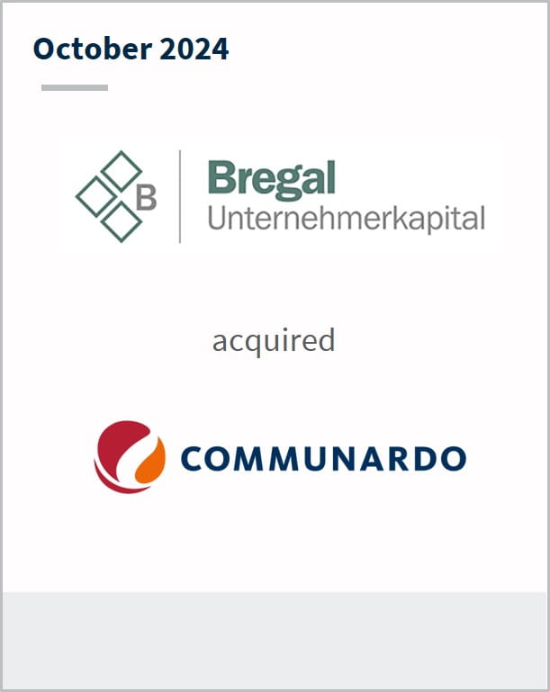 October 2024 Bregal Unternehmerkapital acquired Communardo